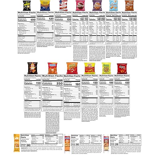 Miniatura 2 de Frito-Lay, paquete de cuidado definitivo - Paquete de cuidado de aperitivos, variedad de chips, galletas dulces, galletas saladas y más, 40