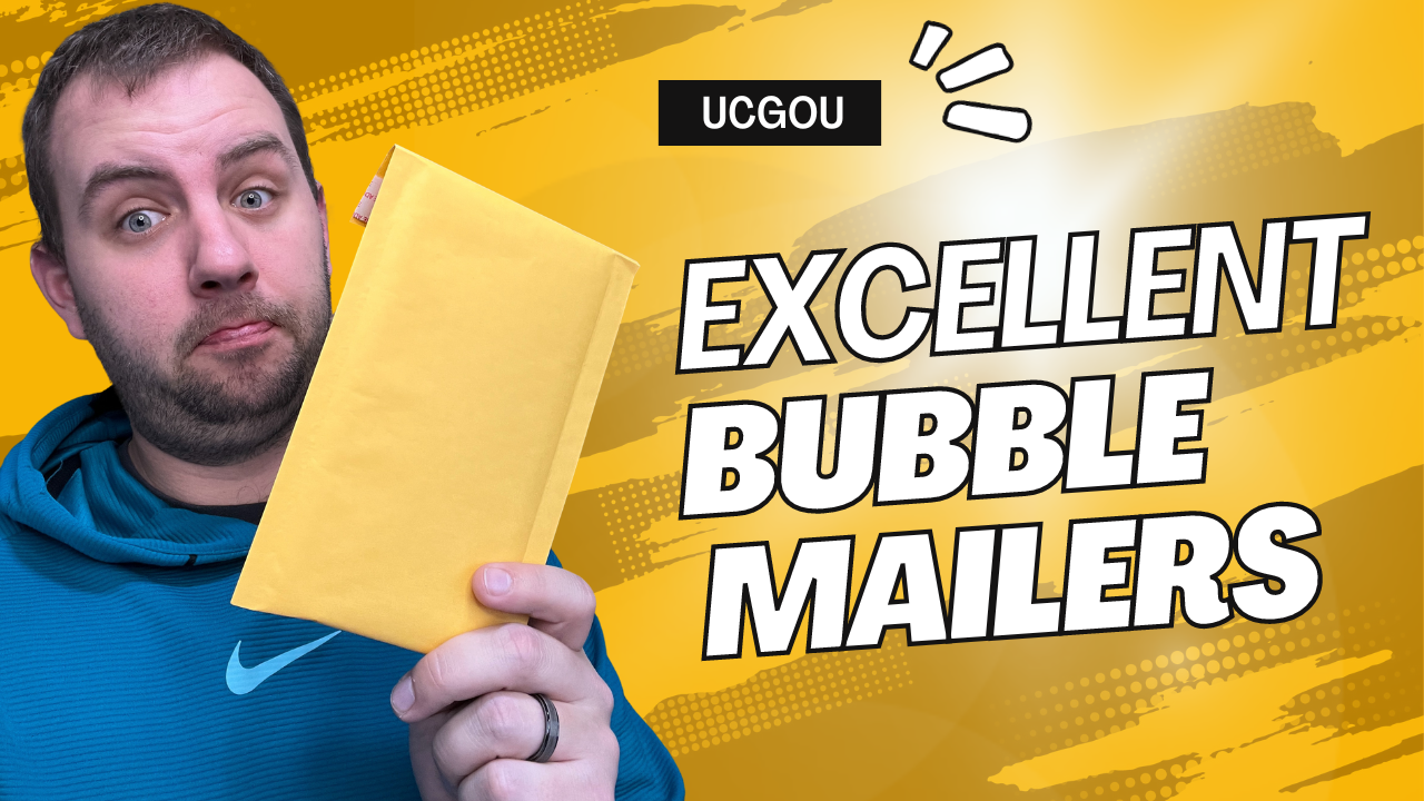 Watch These Bubble Mailers Are EXCELLENT For Trading Cards on Amazon Live