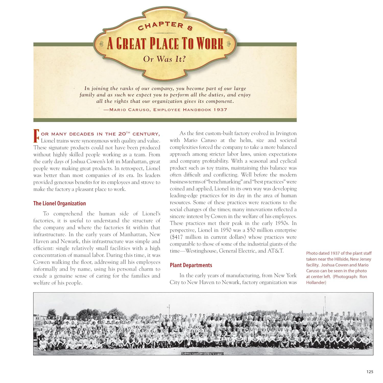 Inside The Lionel Trains Fun Factory: The History of a Manufacturing Icon and The Place Where Childhood Dreams Were Made      Hardcover – October 31, 2008
