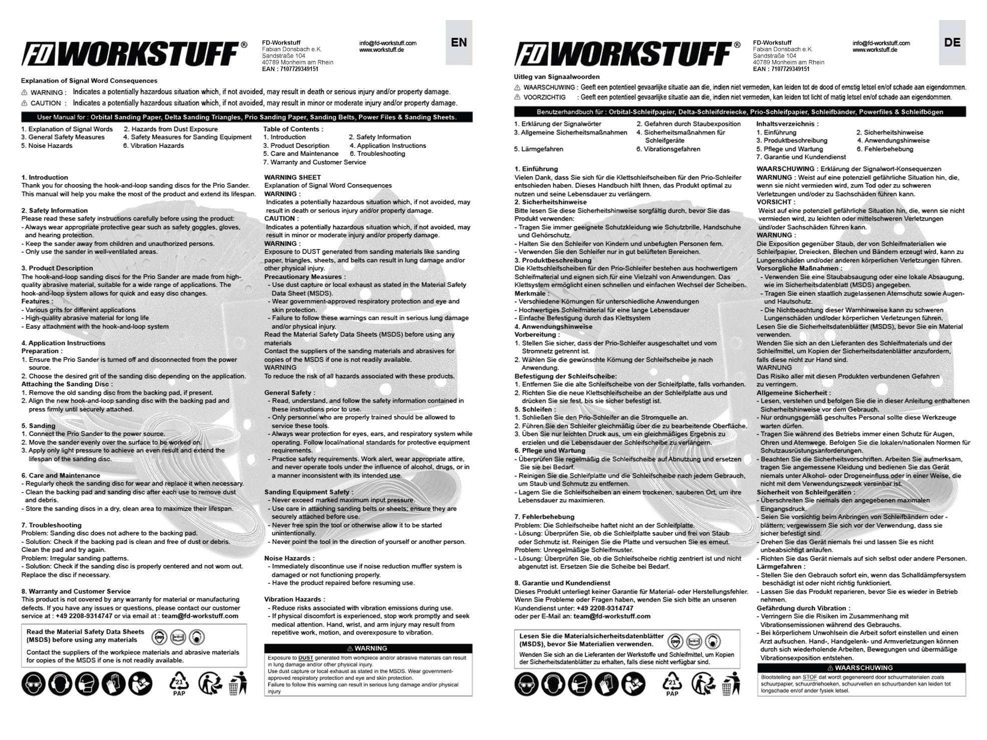 Taśmy szlifierskie tkaninowe │ 20 sztuk │ 75 x 533 mm │ po 4 x ziarnistość 40/60/80/120/180 │ do szlifierki taśmowej │ papier ścierny │ zestaw taśm szlifierskich