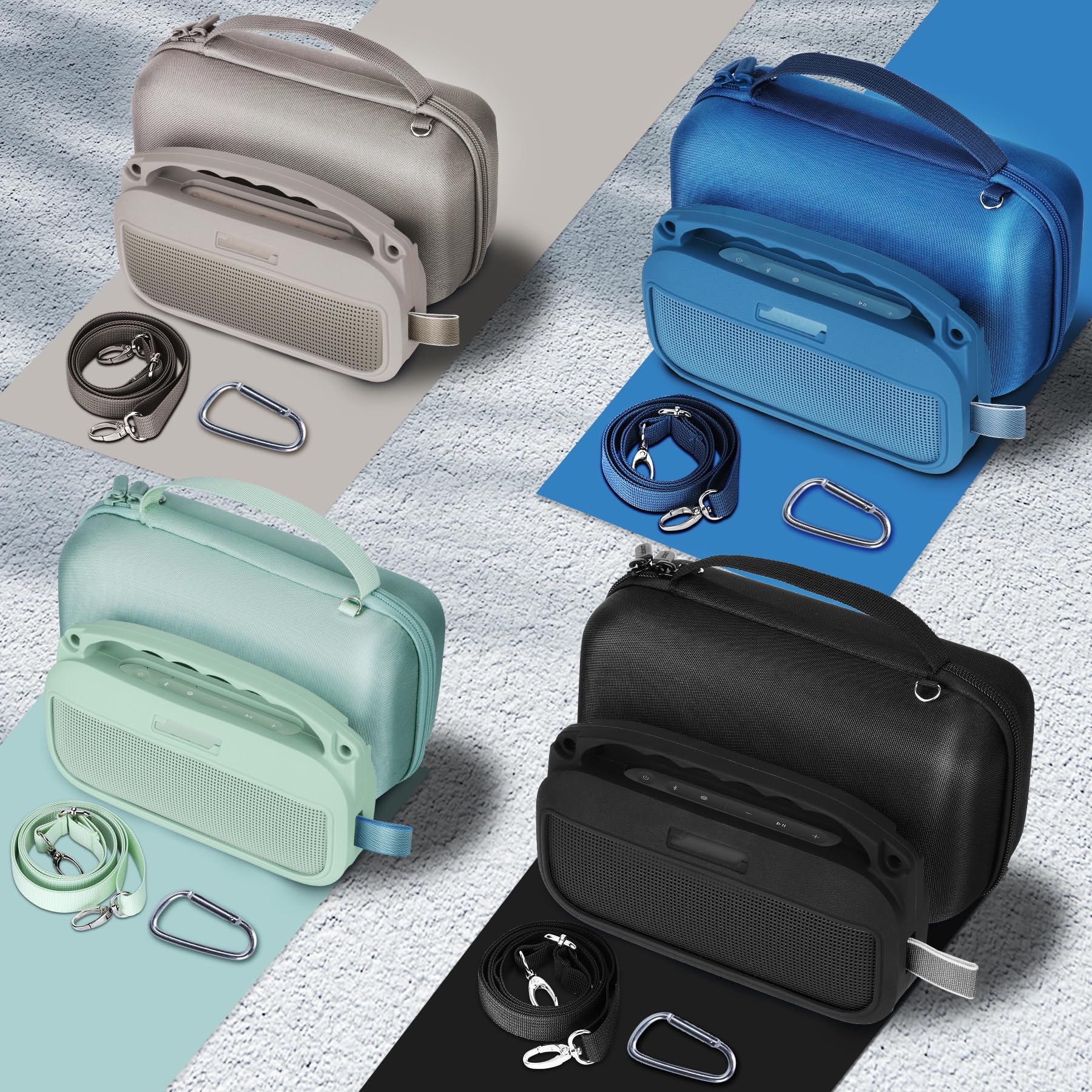 Amazon | Lebakortハードケースとシリコンケースに適合するBose