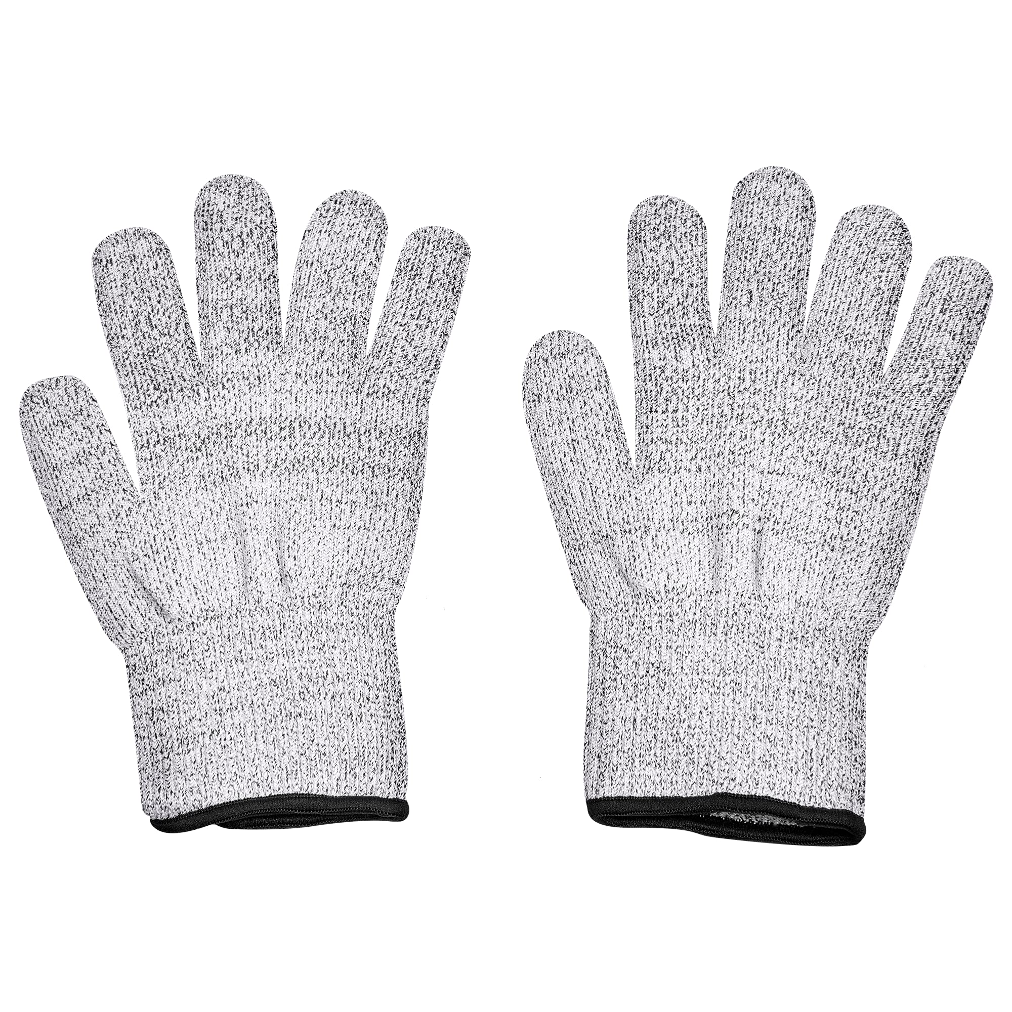 Lurch 70098 Cut Resistant Gloves Size L for Safe Food Cutting - Grey
