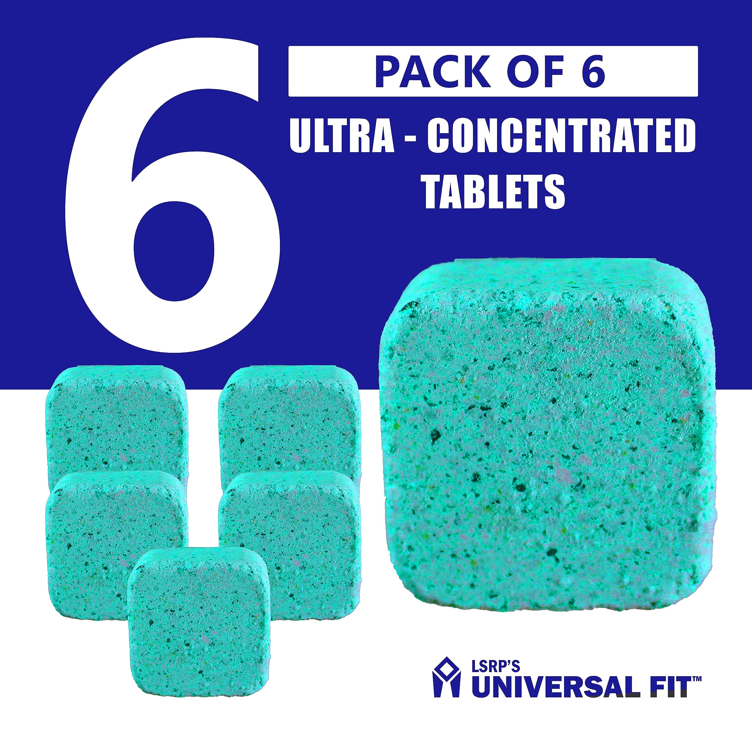 LSRP'S Universal Fit Advanced Deep Clean Washing Machine Cleaner Tablet Descaler For Washing Machine Front Load/Top Loaded Tub & drum cleaning Tablets - Removes Limescale/Bacteria/Bad Smell 3