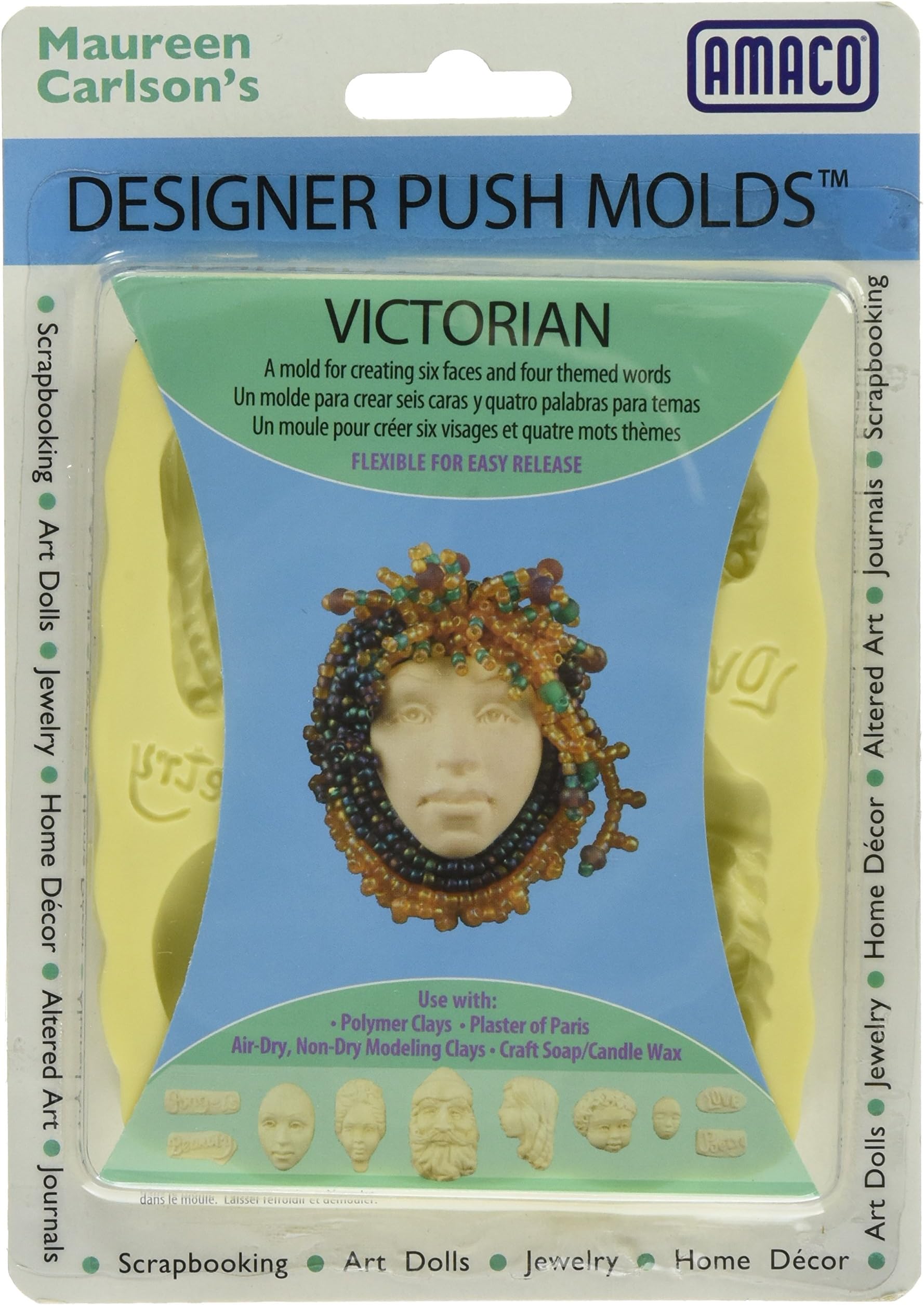 AMACO Designer Push Molds, Victorian