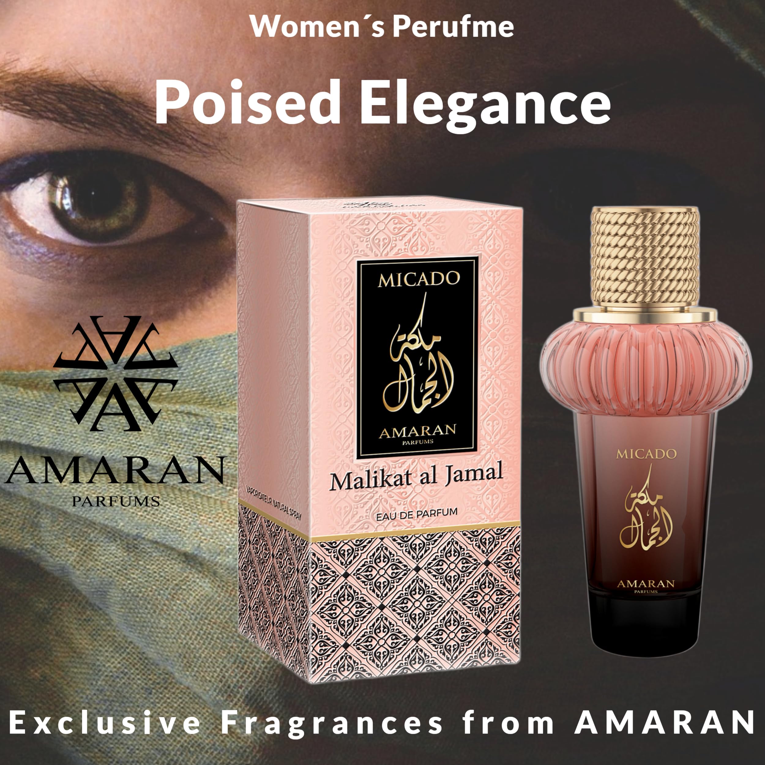 Amazon.com : AMARAN Micado Malikat al Jamal, Women´s Eau de Parfum