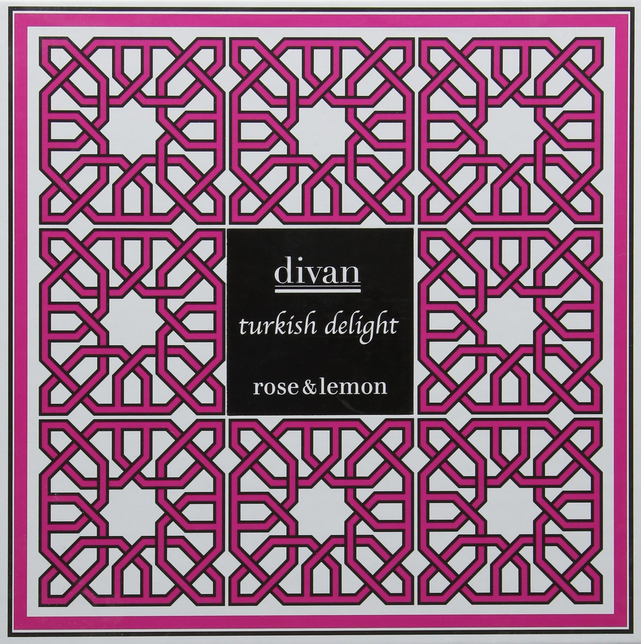Divan Selcuklu Line Rose and Lemon Turkish Delight 500 g