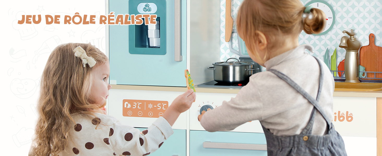 Cocina De Madera Infantil Cocina Infantil De Madera Con Luz