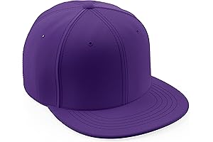 Daxton Classic Purple Flat Bill Hat
