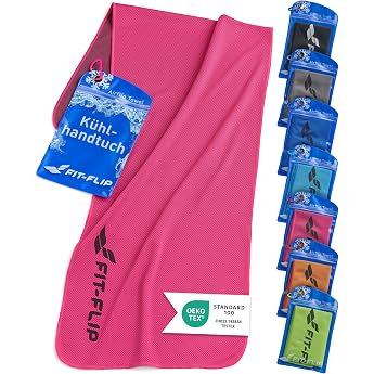 Fit-Flip Microfibre Neck and Neck Cooling Towel