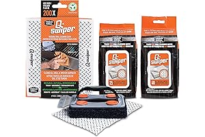 Q-Swiper BBQ Grill Cleaner Gift Bundle Set: Keep Your Grill Grates Sparkling