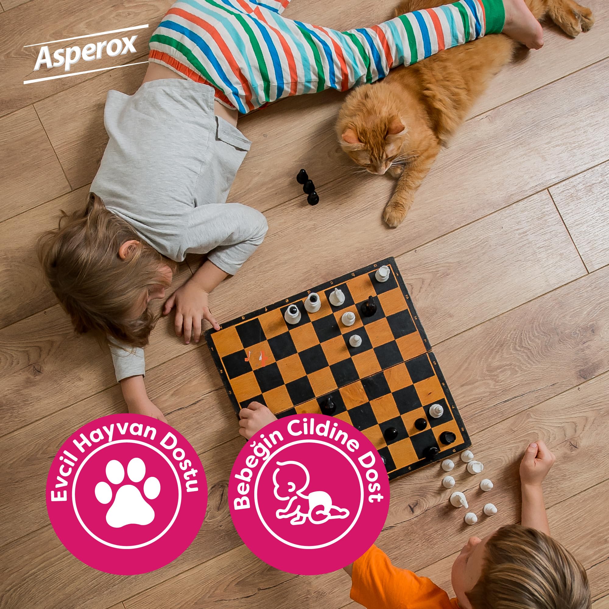 Asperox Aşk Masalı Yüzey Temizleyici Manolya & Frezya 1000 ml (6 paketi)