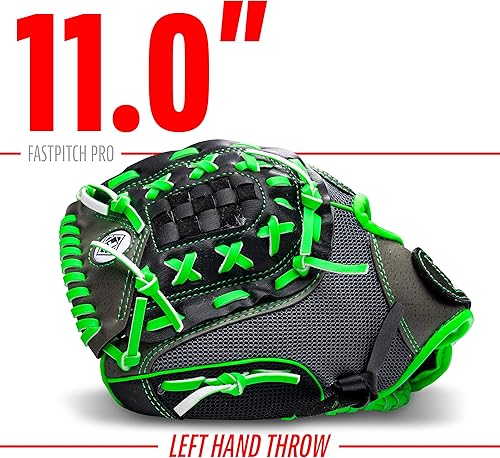 Miniatura 5 de Franklin Sports Guante de sóftbol para niñas - Guante de sóftbol para mujeres Windmill Fastpitch + Slowpitch