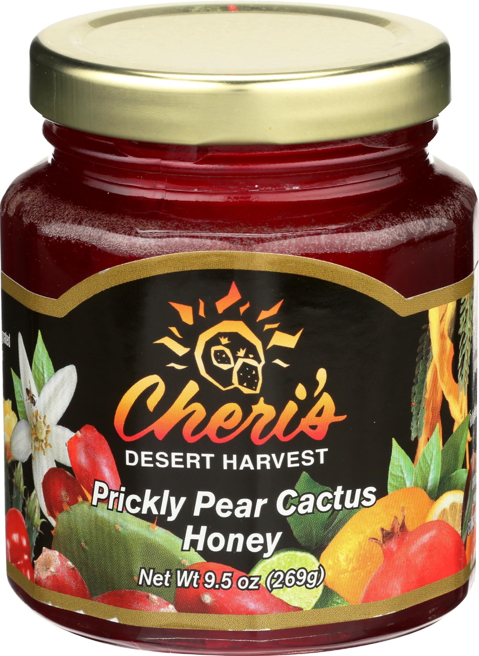 CHERIS DESERT HARVEST Prickly Pear Cactus Honey, 8 OZ