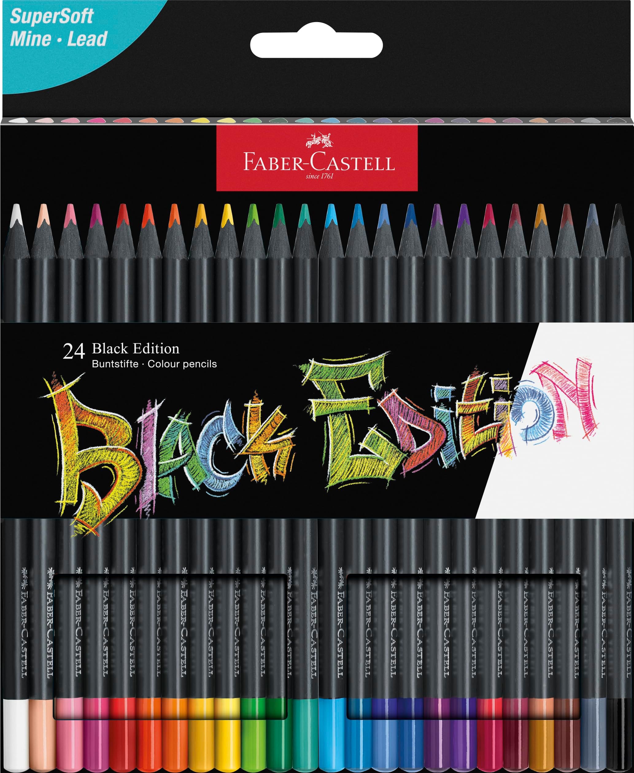 Black Editition 24 x Colour Pencils