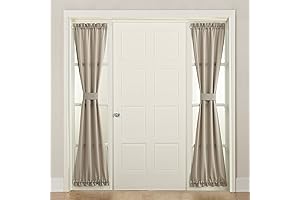 Sun Zero Barrow Room Darkening Thermal Insulated 26 x 72 Rod Pocket...