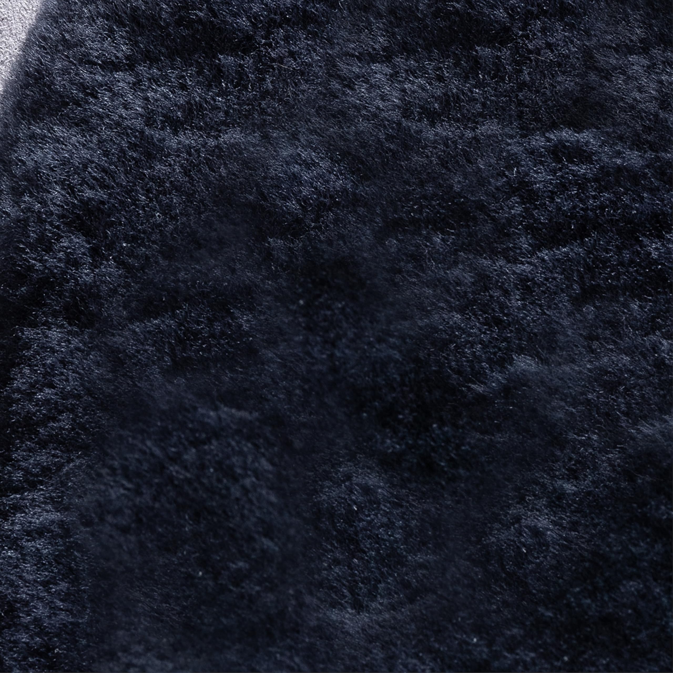 Lammfell-Nierenwärmer von CHRIST – unisex Nierengurt mit Innenseite komplett aus medizinischem, echtem hochwertigem Fell, in der Farbe schwarz-anthrazit und der Größe M (95-110 cm)