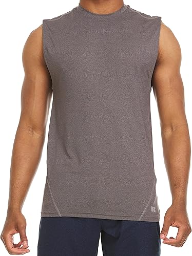 Russell Athletic Dri-Power - Músculo ajustado para hombre