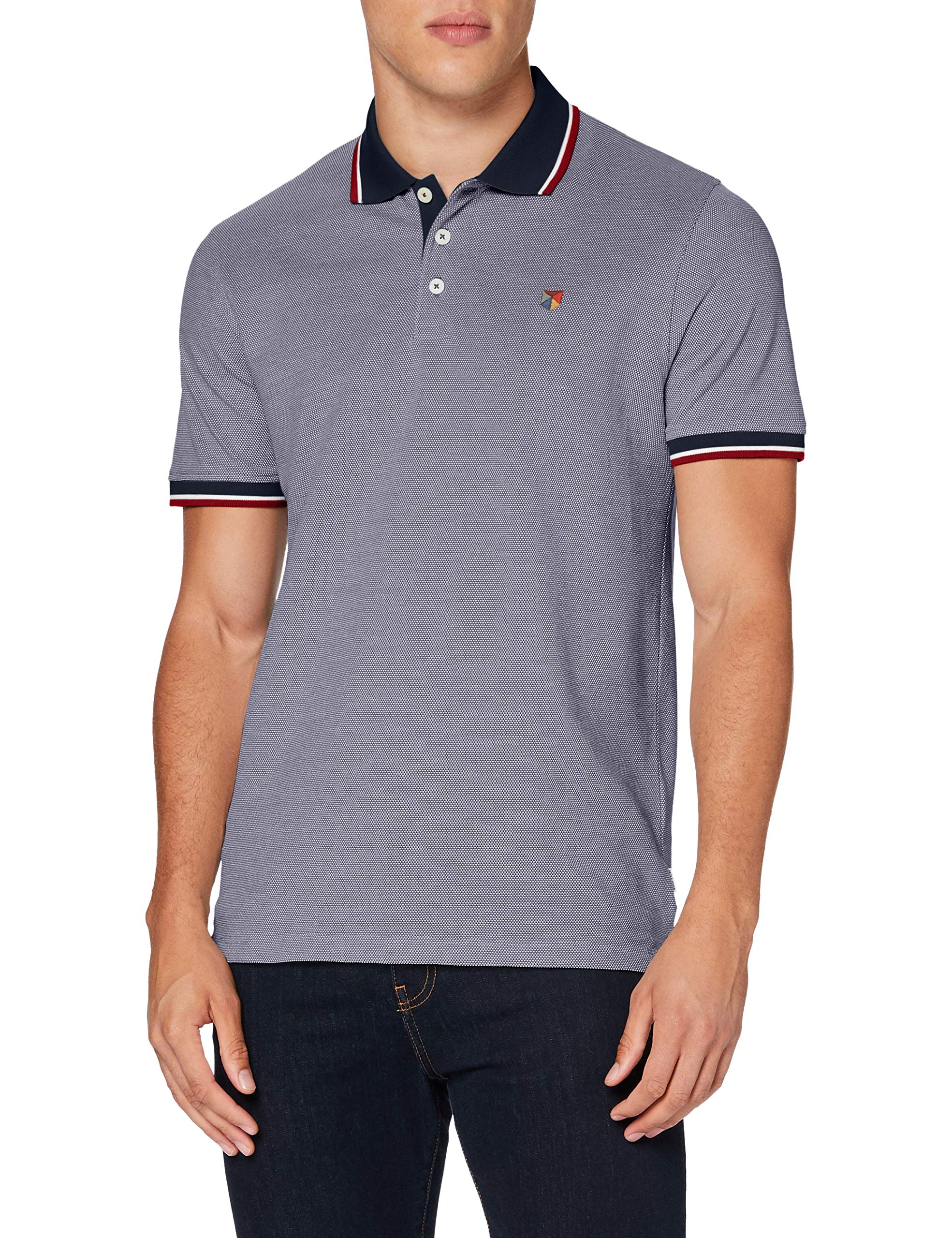 JACK & JONES Mens BLUWIN Polo-Shirt (pack of 1)