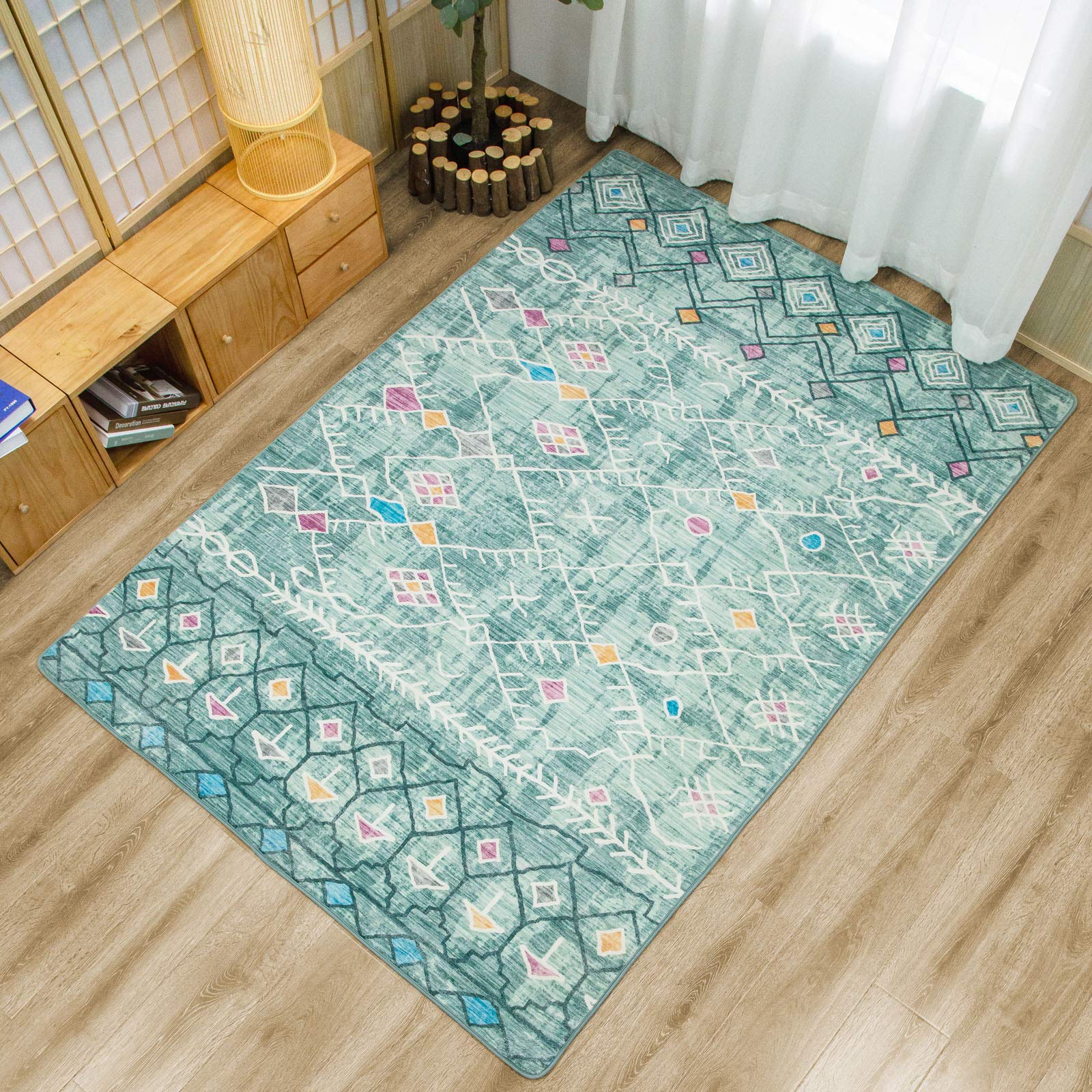 Amazon | DECOMALL カーペット 3畳 絨毯 ラグ 北欧 おしゃれ 160X230CM