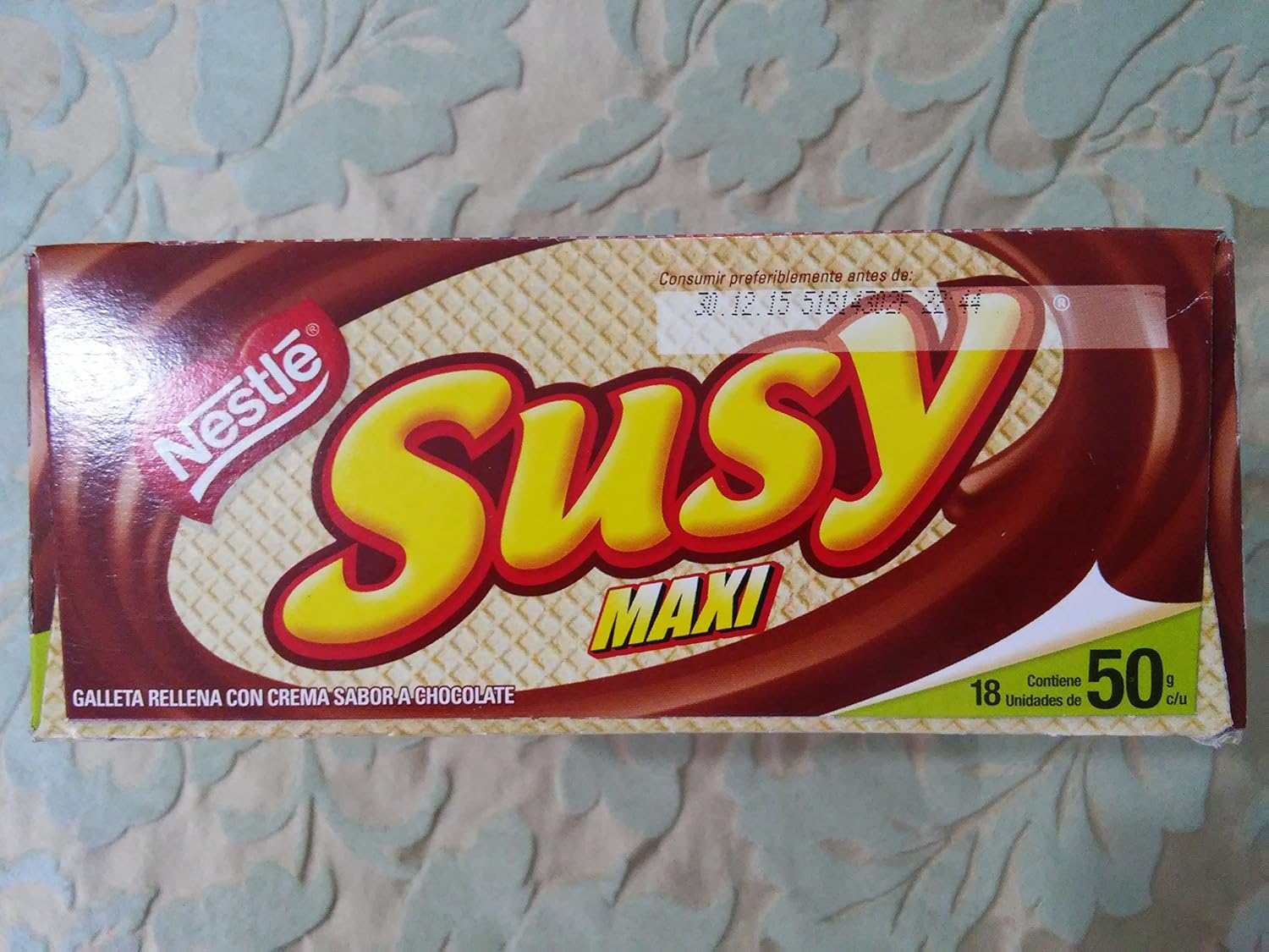 Susy Maxi Venezolana, Galleta Rellena con Crema de Chocolate, 18 ...