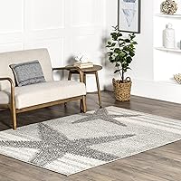 Vista 11 de nuLOOM Thomas Paul - Alfombra de pasillo con estrella de mar (2 x 6 pies), color gris