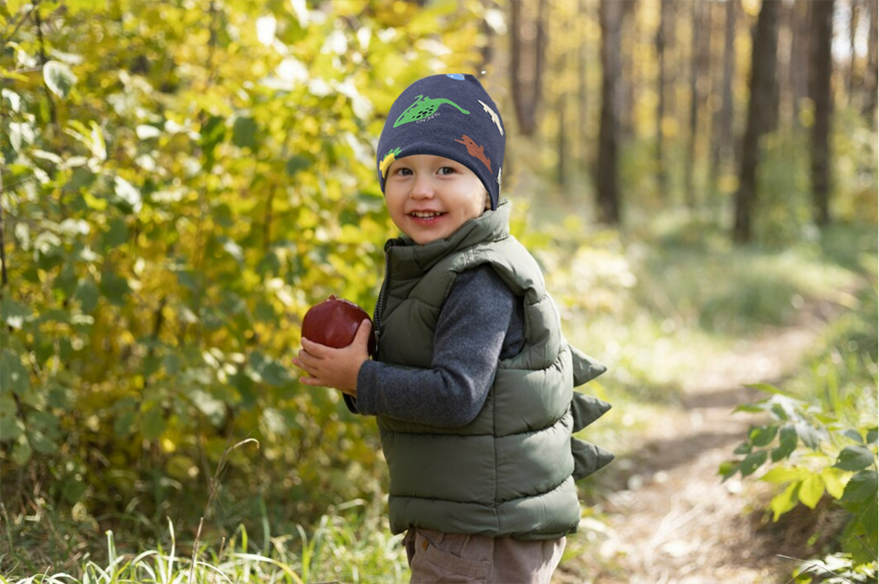 Cheerful Mario Winter-Set - Mütze Schal Handschuhe Für Mädchen 4-10 Jahre