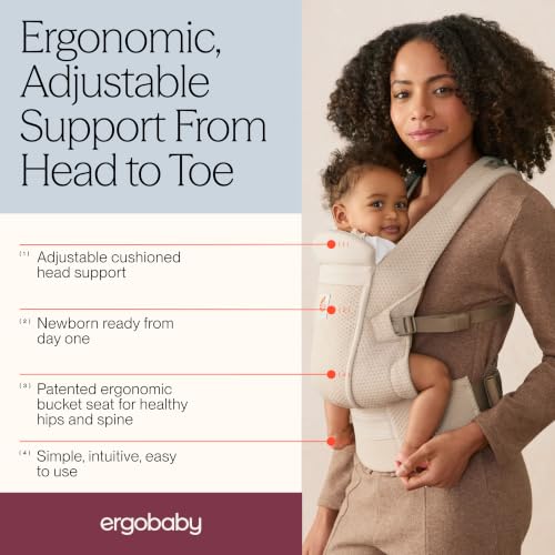 Porte-bébé Ergobaby Omni Lite, vue 3 sur 8