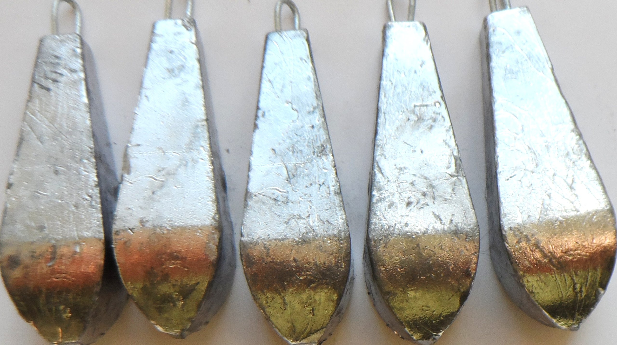 5oz Aquapedo Sea Fishing Weights Pack Of 5