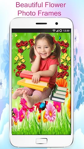Rose Flower Photo Frame - Flower Photo Editor – vue 4