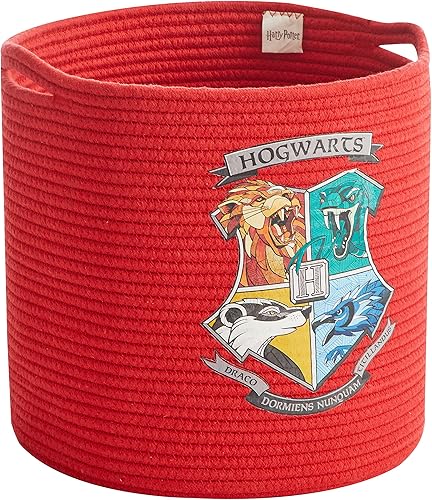 Miniatura 2 de Idea Nuova Harry Potter Hogwarts - Organizador de almacenamiento de cuerda, 13 pulgadas de alto x 13 pulgadas de ancho