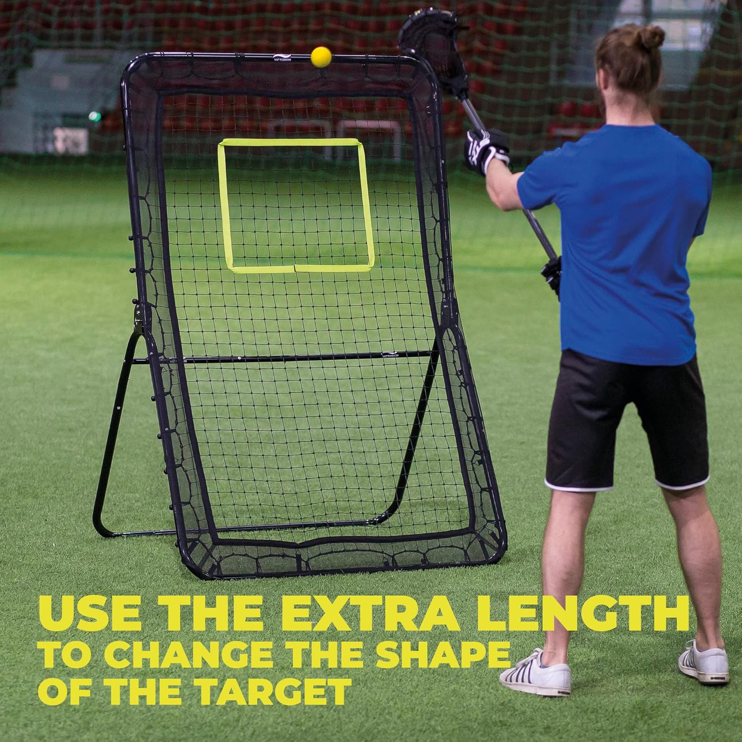 Victorem Lacrosse Replacement Rebounder Net with Cords