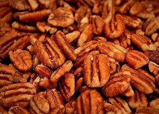 Unsprayed Sprouted 8 lb Raw Wild-Harvested Family Recipe Crispy Sea Salt Texas Native Pecans-Fresh Direct Ship