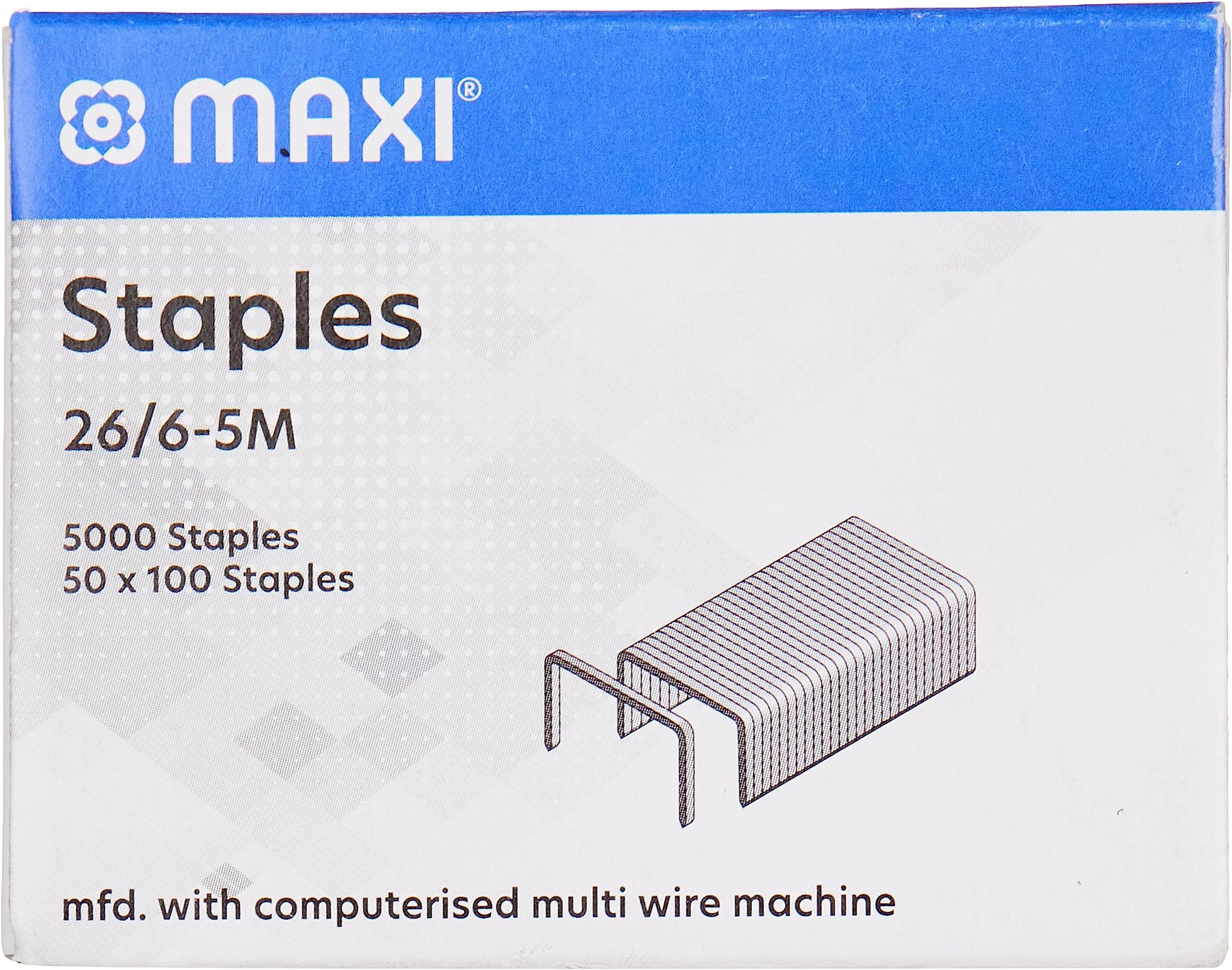MAXI 26/6 STAPLE PINS PACK OF 5000PCS