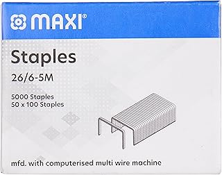 Maxi 26/6 STAPLE PINS PACK OF 5000PCS