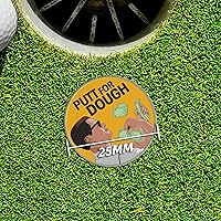 Vista 6 de Shanker Golf - Divertidos marcadores de pelotas de golf con clip magnético para sombrero - Accesorios divertidos de golf