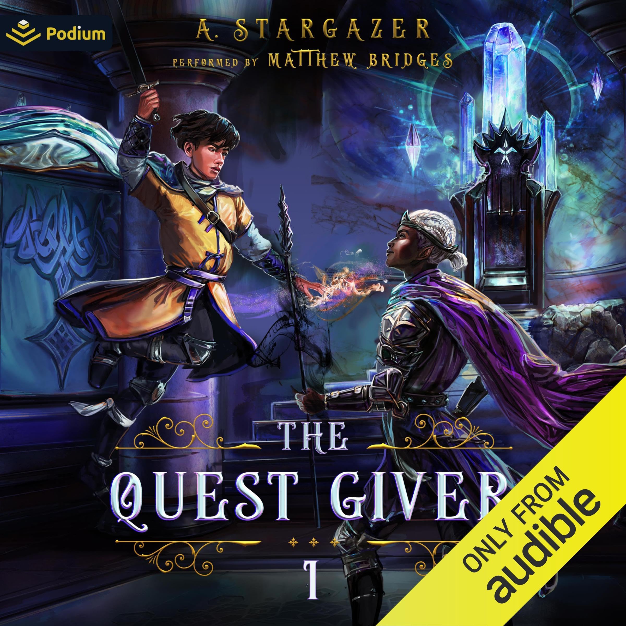 Cover art for The Quest Giver: An NPC LitRPG Adventure