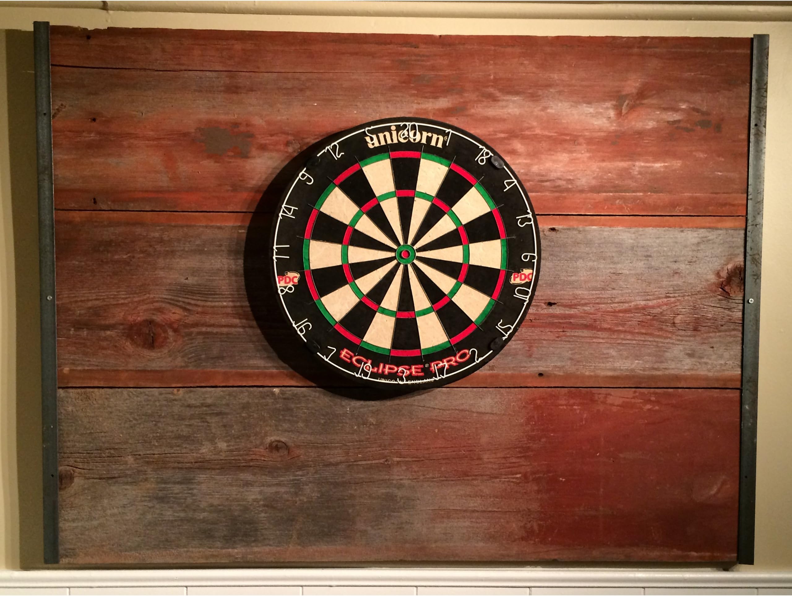 Reclaimed Wood Dart Backboard