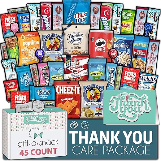 Gift A Snack 45-Count Thank You Box