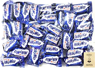OKURUX [大容量パック/30個入] マースジャパン ミルキーウェイ ココア ミニサイズ チョコレート 30個入 大容量パック ×1袋 CHILLOUT PACK 大容量 ビッグ 大袋 チョコレート 個包装 輸入菓子