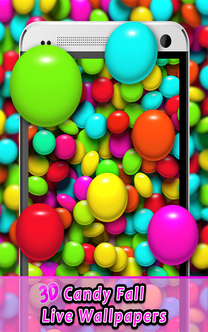 3D Candy Fall Live Wallpapers:Amazon.com.br:Appstore for Android