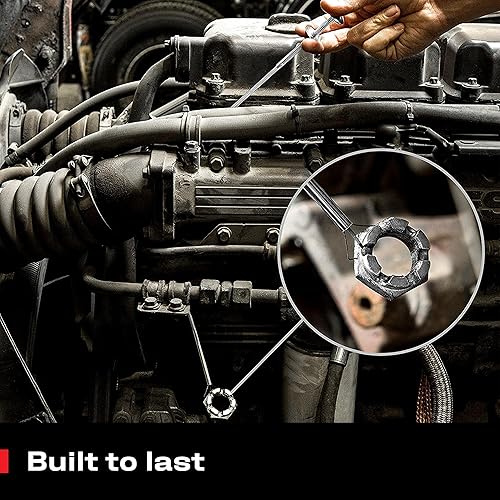 Vista 26 de NoCry Premium Agarrador flexible de 36”, herramienta magnética de recolección con fuerza de tracción de 16 lb y espejo telescópico para inspección