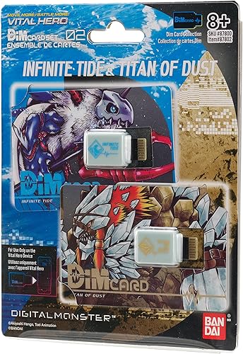 Miniatura 2 de Bandai Vital Hero DIM - Paquete de tarjetas (Infinite Tide & Titan of Dust)