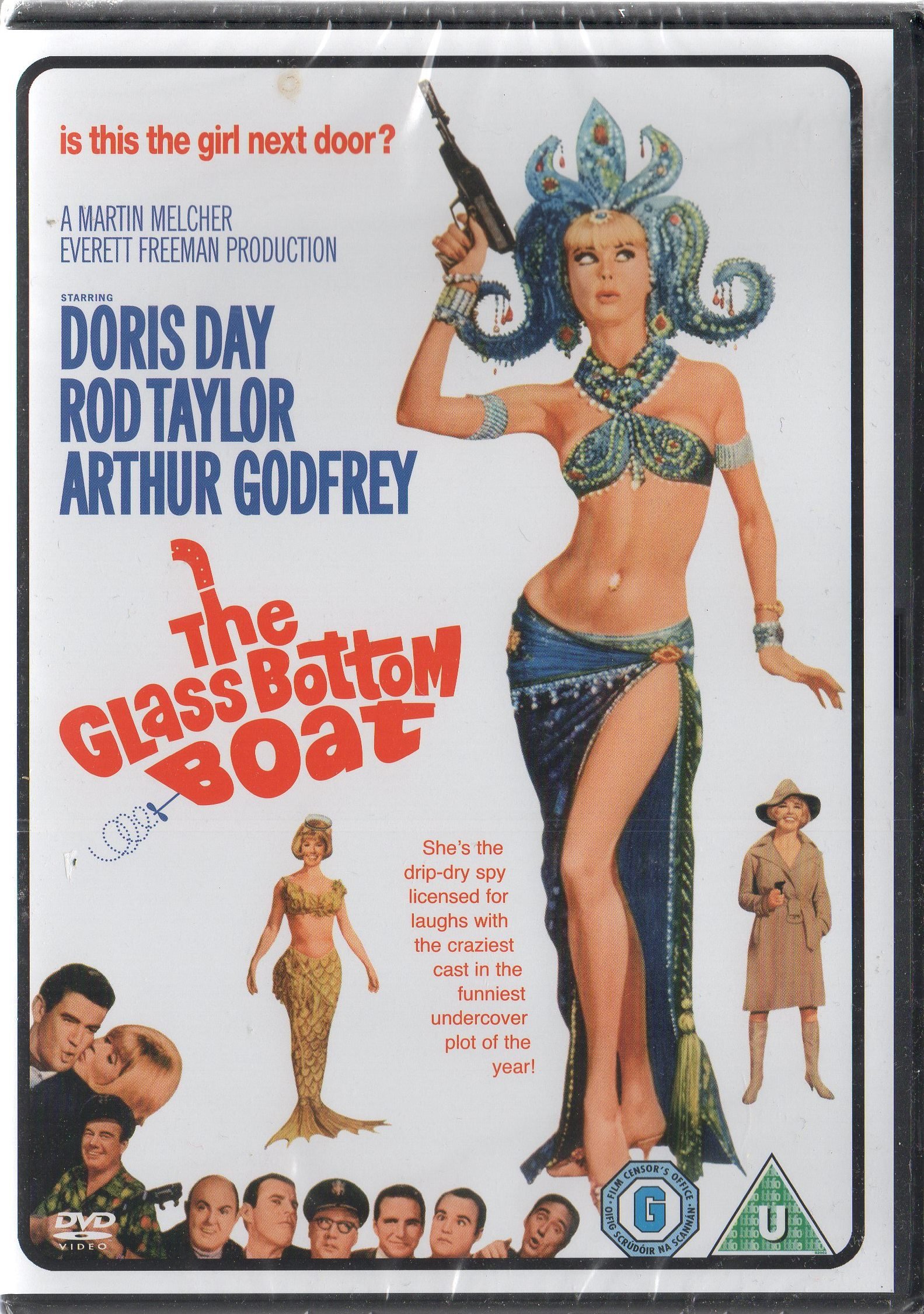 Glass Bottom Boat - Doris Day as Jennifer Nelson Rod Taylor as Bruce Templeton Arthur Godfrey as DVD