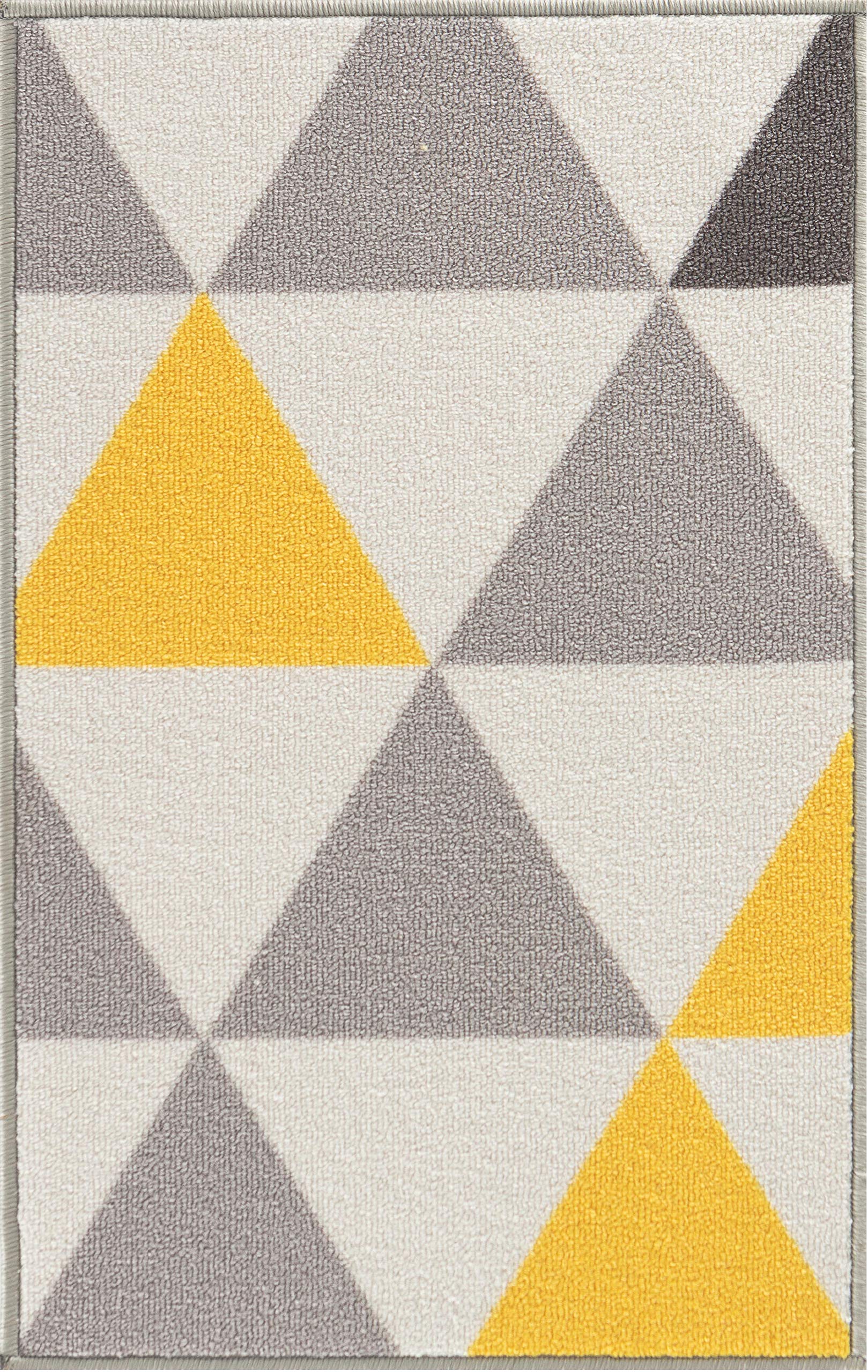 Washable Door Mat Kitchen Mats Non Slip Geometrical Design Hall Runner- Indoor Door Mat - Hallway-Passage Corridor Doormats - Floor Mat — view 142