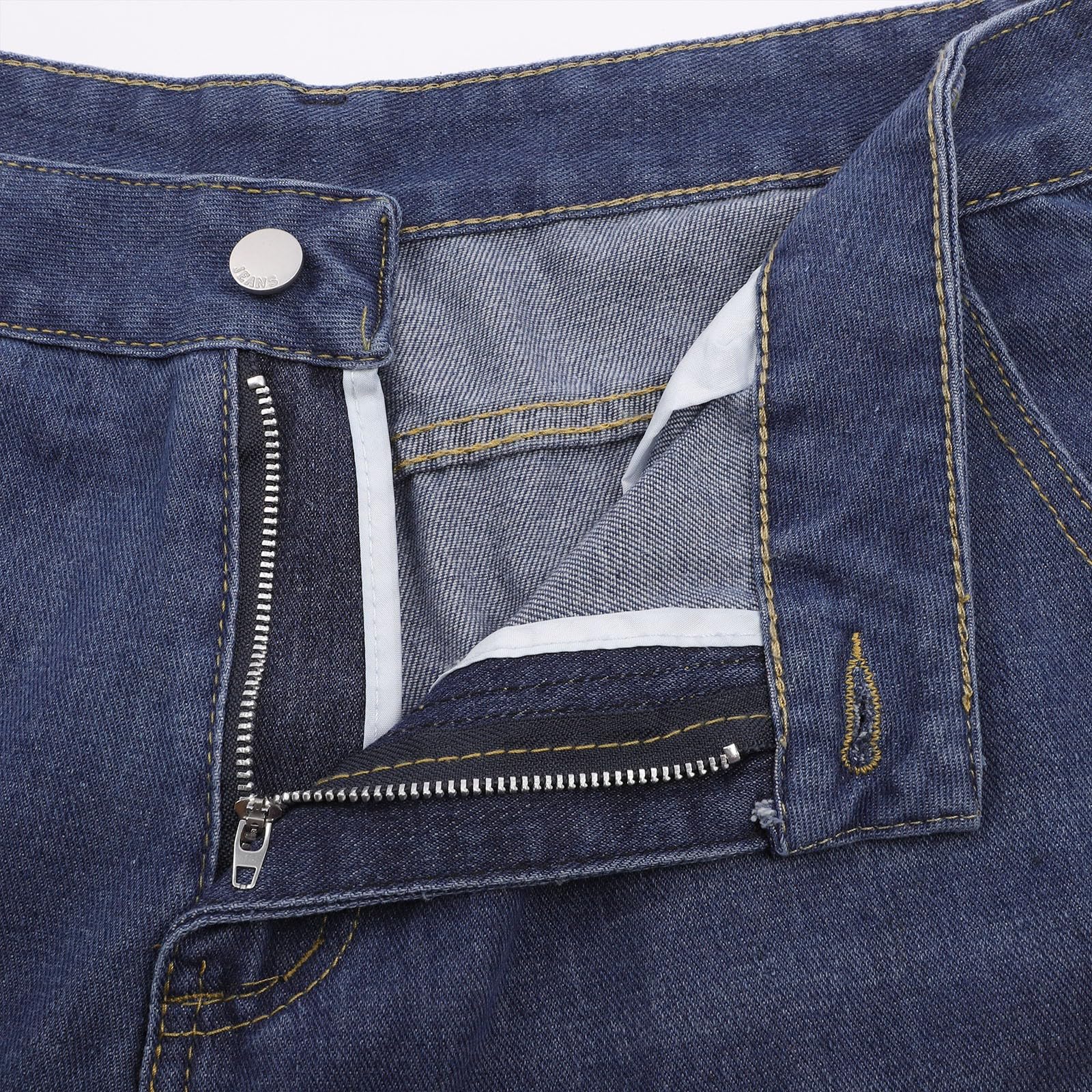 Jeans para Mujer Ajuste Regular Clsico Pantalones Casualespantaln Vaquero mujerSuave y Agradable al Tacto