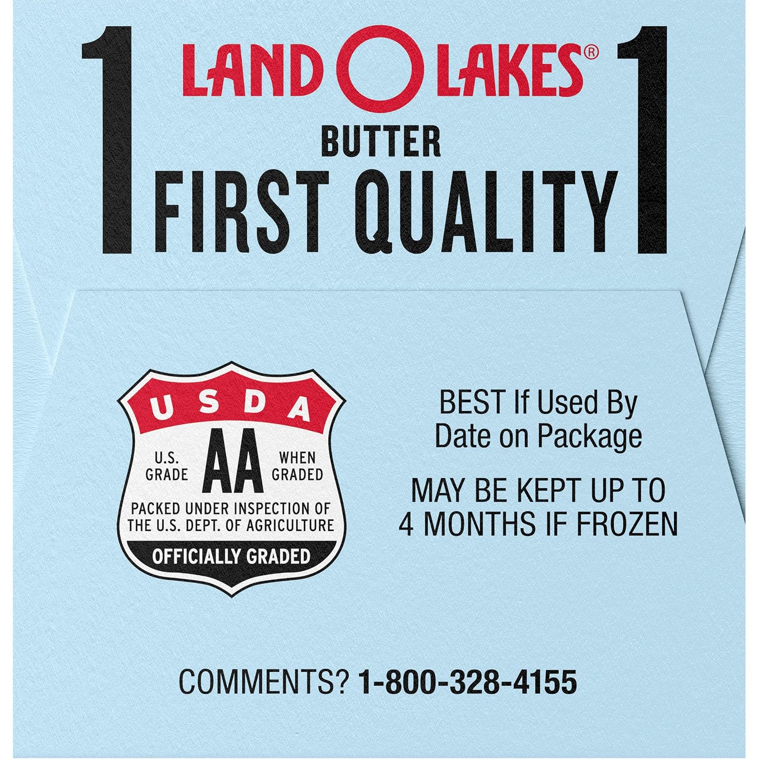 Land O Lakes® Unsalted Butter in Half Sticks, 1 lb in 8 Sticks