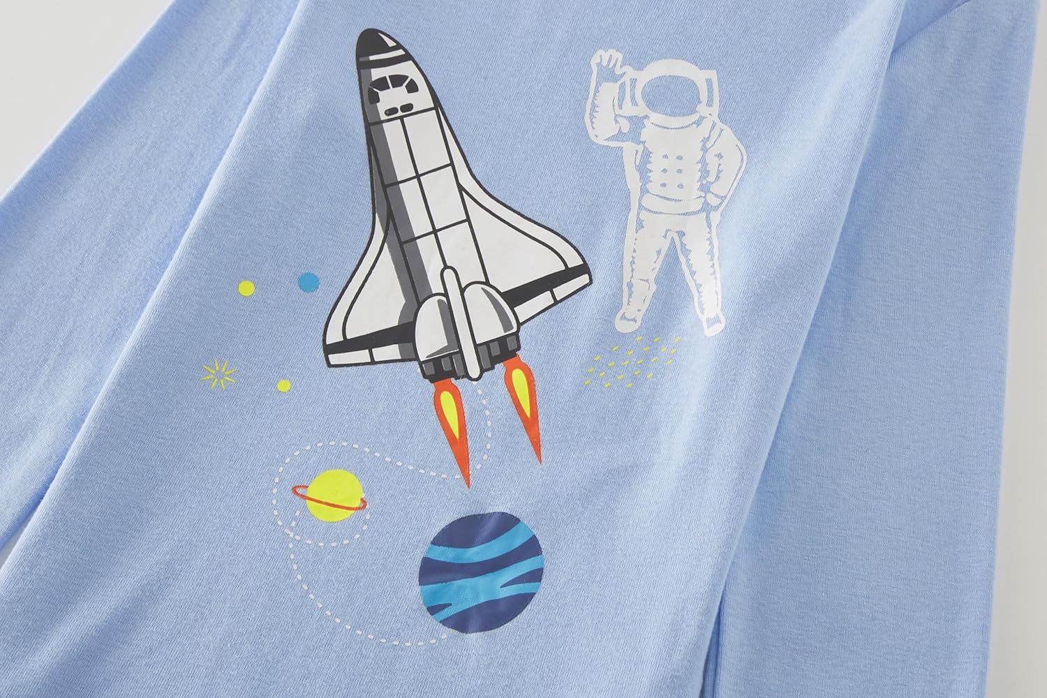 Boys Pajamas 4-Piece Pyjama Set for Kids Boys Clothes 3-12 Years PJs - Image 4