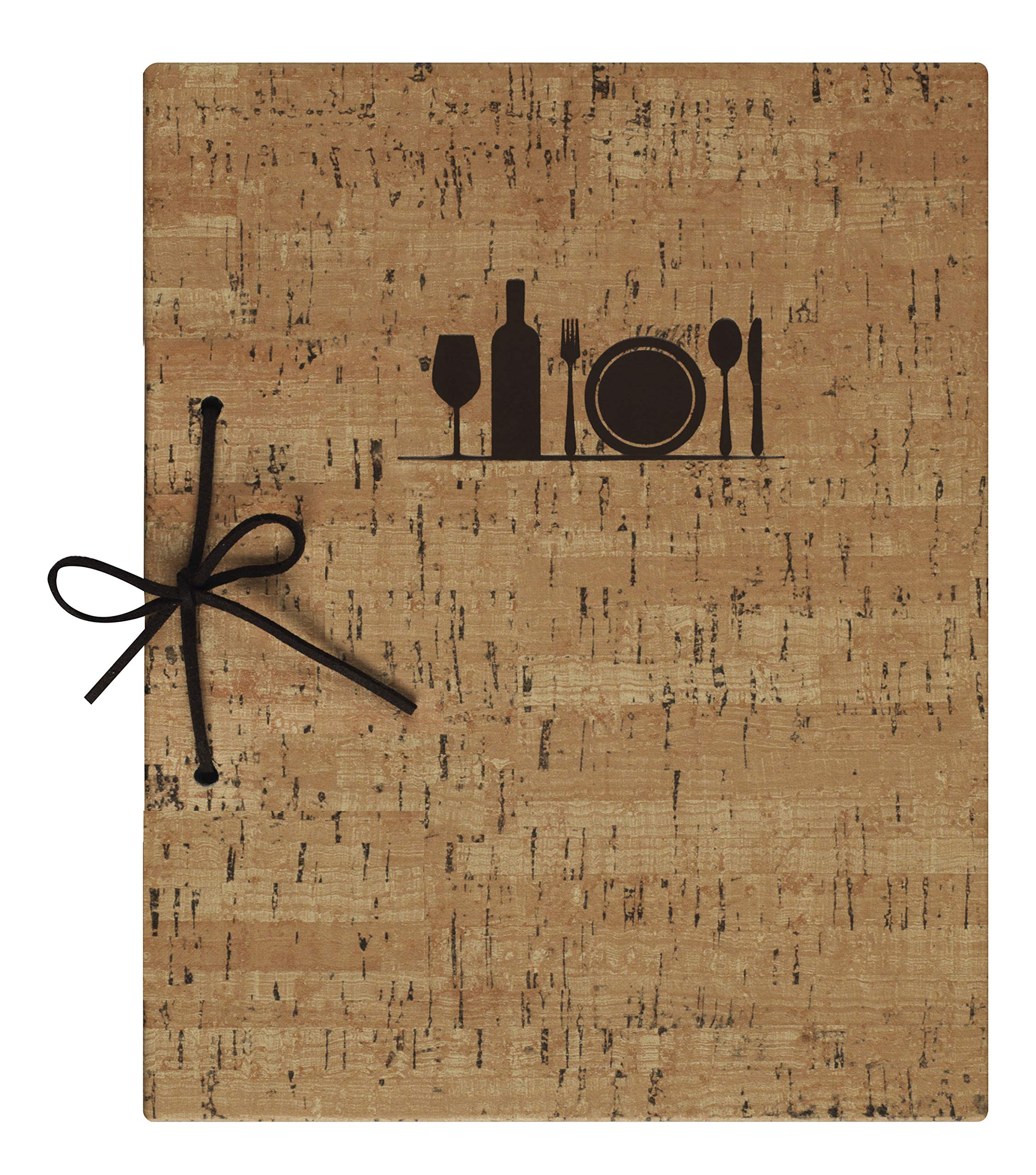 Lacor Helen Collection - Menu Holder Made of Imitation Leather, 19 x 23.5 cm (A5)