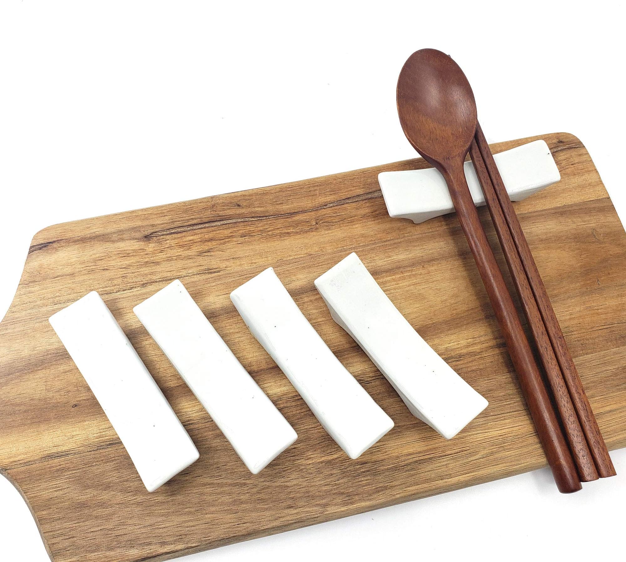 The Elixir Deco Handmade Ceramic Chopsticks & Spoon Rest Chopsticks Spoon Forks Rest Holder Silverware Tableware Rests