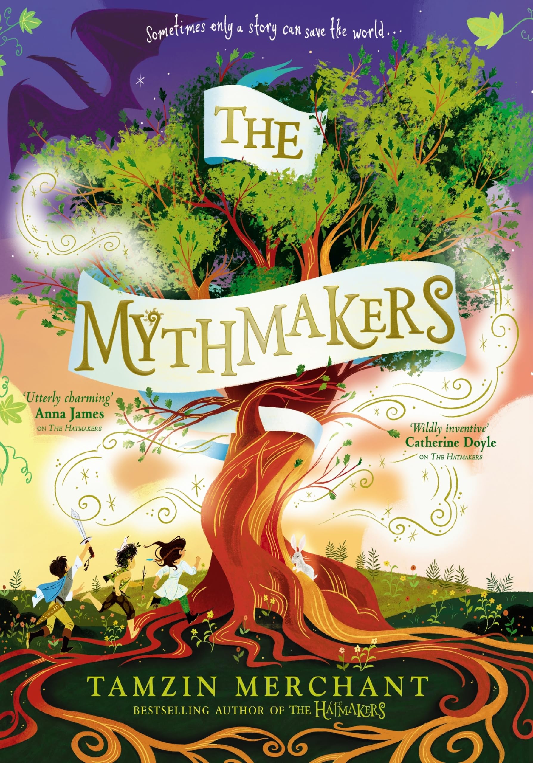 Tamzin Merchant The Mythmakers Hardback Book
